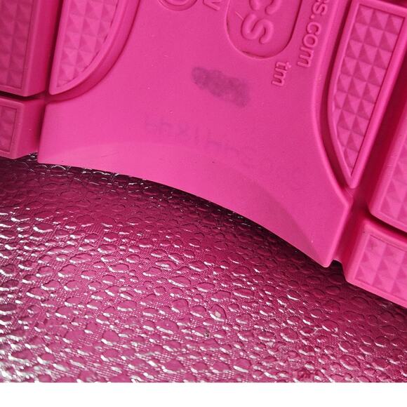 Crocs x Barbie the Movie Mega Crush Clog Womens 10 Mens 8 Pink Platform *READ - Picture 11 of 12